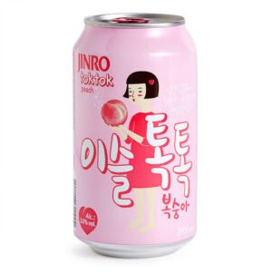 Bebida Coreana Soju de Durazno Zero x Lata