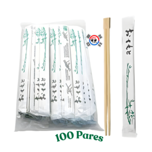 Palillos de Bambu x 100 Und