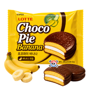 Choco Pie Pastelito de Chocolate con Crema de Banana x 28gr