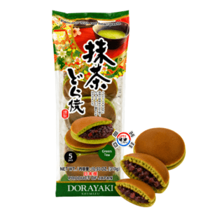 Dorayaki Pastel Japonés Relleno de Té Matcha x 5 Und