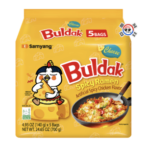 MultiPack Ramen Buldak Queso x 5 Unid - Picante