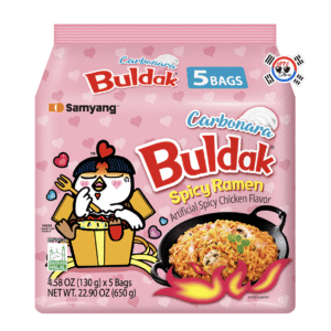 MultiPack Ramen Buldak Carbo x 5 Unid - Picante
