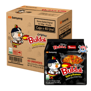 Ramen Buldak Original x 140gr Picante - Caja x 40 Und | Precio al por Mayor