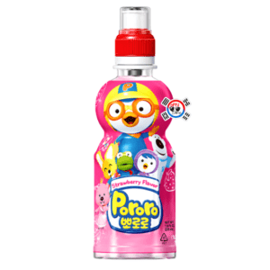 Bebida Coreana Pororo Milk Sabor Fresa x 235 ml