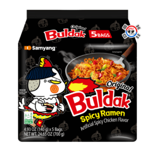 MultiPack Ramen Buldak Original x 5 Und - Picante