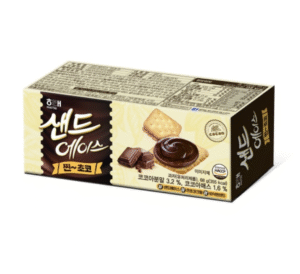 Galletas Coreanas Rellenas de Crema de Yogur de Chocolate x 68gr
