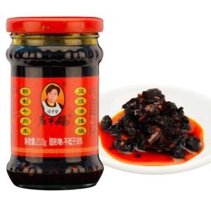 Salsa Lao Gan Ma de Chile Frijol Negro con Carne