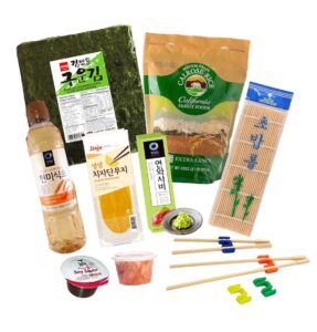 KIT PARA KIMBAP O SUSHI X 10 ROLLOS