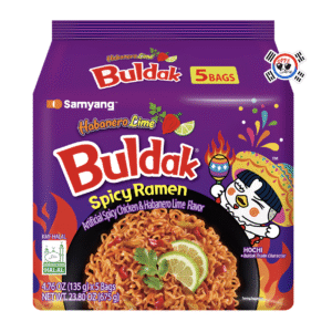 Multipack Ramen Buldak Habanero Lima x 5 Und - Picante