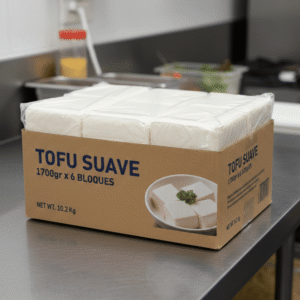 Tofu Suave en Paquete de 1700gr x 6 Bloques