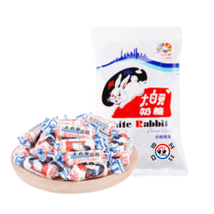 Bolsa de Dulces White Rabbit con Papel de Arroz Comestible Sabor a Leche x 114gr