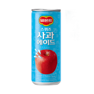 Bebida Coreana de Zumo de Frutas Manzana x 340ml