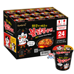 Cup Ramen Buldak Original de 70gr Picante - Caja x 24 Und | Precio al por Mayor