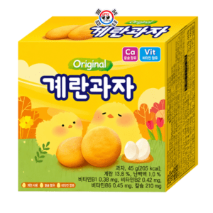 Snack Galletas de Huevo con Vitaminas Coreana x 45gr