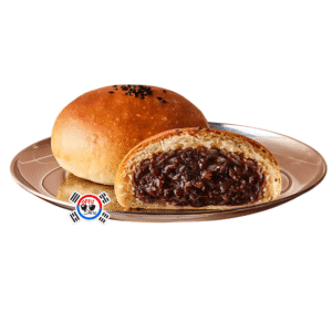 Pan Coreano de Frijol Rojo Dulce de 85gr x 2 Unid