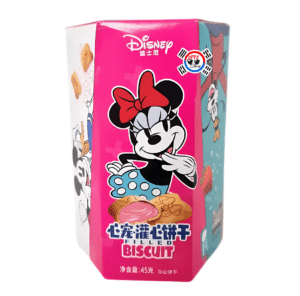Galletas Minnie Mouse Relleno de Fresa x 45gr