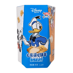 Galletas Pato Donald Relleno de Vainilla x 45gr