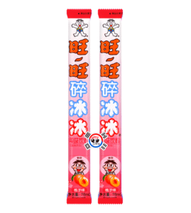 Helado Want Want en Tubito Sabor Durazno de 78ml x 2 Und