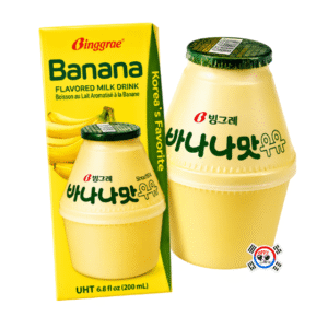 Leche Coreana Sabor Banana Binggrae x 200 mL
