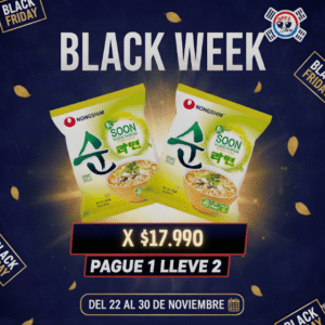 2x1 Ramen Veggie Vegano x 112gr - Medio Picante