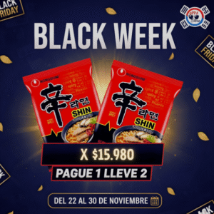 2x1 Ramen Shin x 120gr - Picante