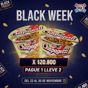 2x1 Big Bowl Ramen Chapagetti de 114gr - No Picante