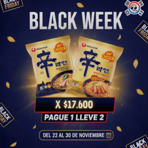 2x1 Ramen Shin con Sabor a Pollo - Picante