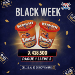 2x1 Cup Ramen Kimchi de 90gr - Picante