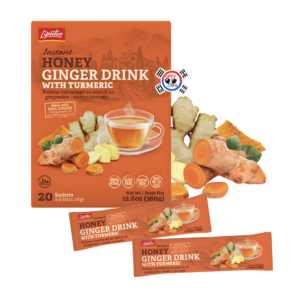 Caja Te Coreano, Jengibre, Miel y Cúrcuma x 20und