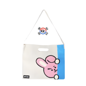 Bolso de Compras Cooky (BT21) | Gran Capacidad | Creado por Jungkook