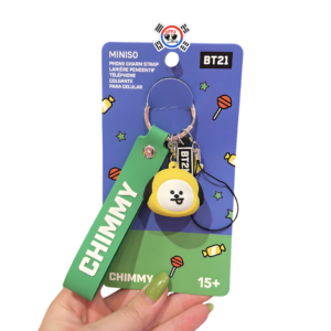 Llavero Celular Chimmy (BT21) | Correa de Silicona Oficial