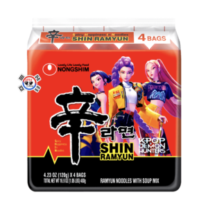 FamilyPack Ramen Demon Hunters Netflix de 120gr x 4 Und – Picante