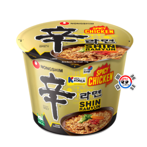 Bolw Ramen Shin con Sabor a Pollo  x 114gr - Picante