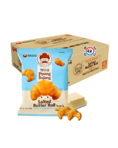 Snack Coreano Rollo de Mantequilla de 55gr - Caja x 16 Und