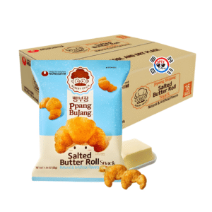 Snack Coreano Rollo de Mantequilla de 55gr - Caja x 16 Und