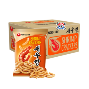 Snack Coreano de Camarones de 75gr - Caja x 20 Und