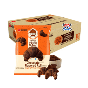 Snack Coreano Rollo de Chocolate de 55gr - Caja x 16 Und