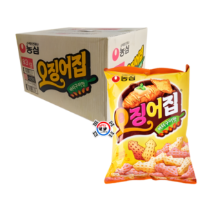Snack Coreano Calamar Multicolor de 55gr - Caja x 20 Und