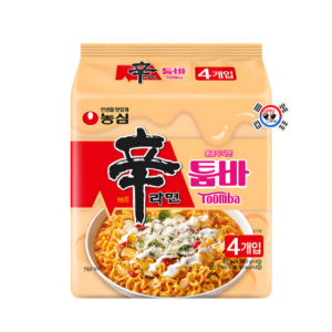 FamilyPack Ramen Shin Tommba Cremoso x 137gr de 4 Und - Picante
