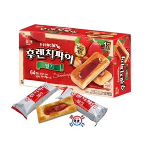 Tartaleta Coreana - French Pie de Fresa x 15 Und