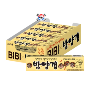 Dulce Coreano Yanggaeng de Castañas de 50g - Caja x 20Und