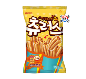 Snack Coreano Churros Sabor a Canela y Miel x 84gr