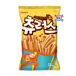 Snack Coreano Churros Sabor a Canela y Miel x 84gr