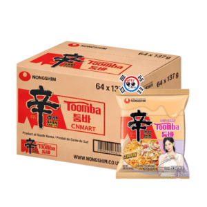 Ramen Shin Tommba Cremoso - Edición Especial Aespa de 137gr Caja x 64 Und - Picante