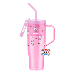 Termo BT21 Mang Rosa Colección Oficial  x 1250 ml