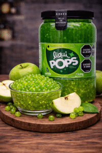 Perlas Explosivas Sabor Manzana Verde Premium