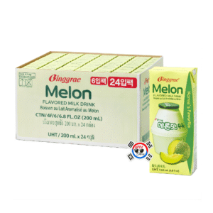 Leche de Melon Coreana de Binggrae x 200ml - Caja x 24 Und