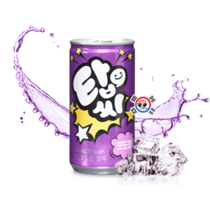 Bebida Coreana Tapssi Sabor Uva x 190 ml