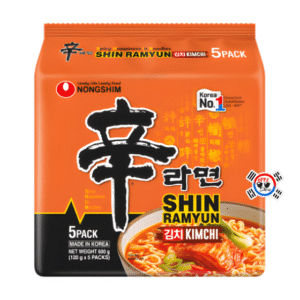 Multipack Ramen Kimchi Frito de 120 gr x 5 Und - Super Picante