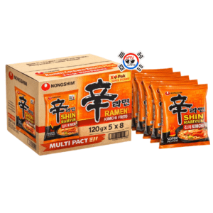 Ramen Kimchi Frito de 120 gr Caja x 40 Und - Super Picante